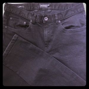 Frank & Oak “Dylan” slim fit black denim